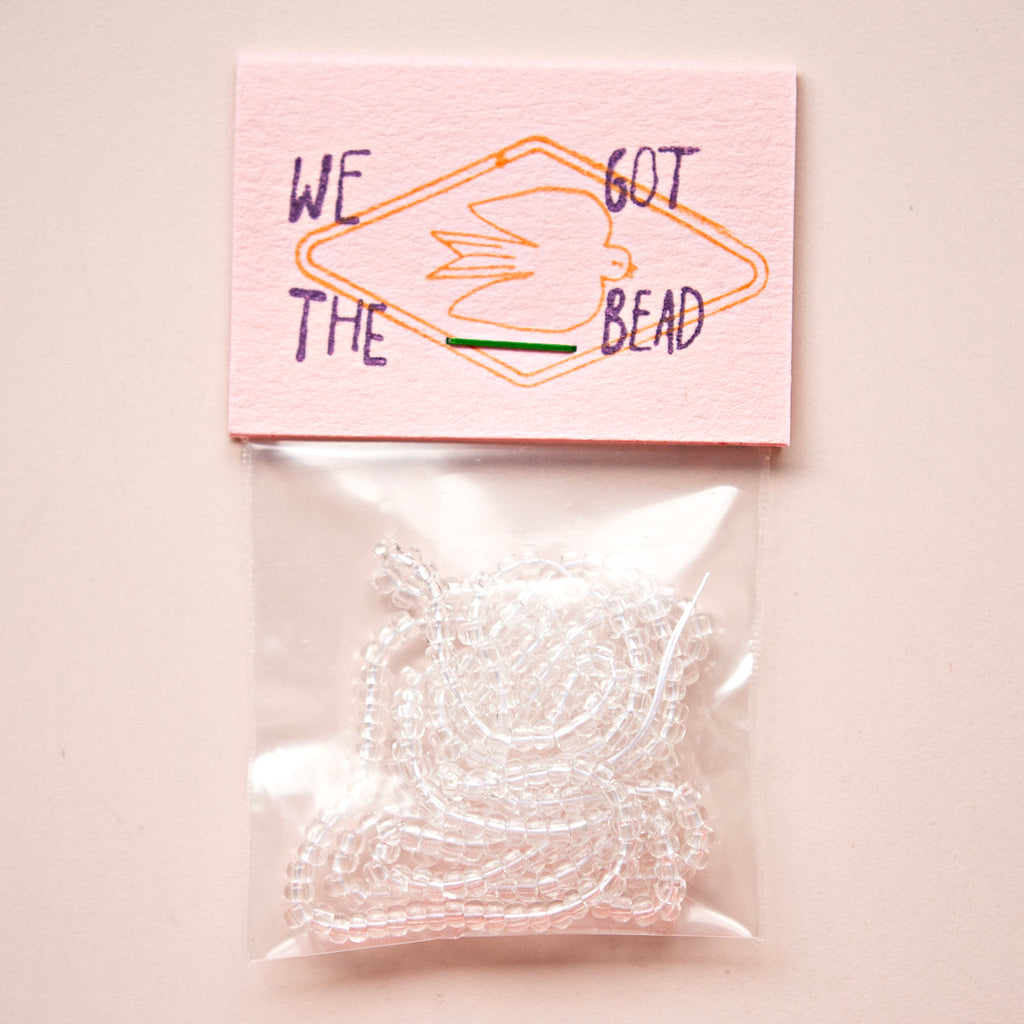 Round Seed Beads 10/0 Crystal
