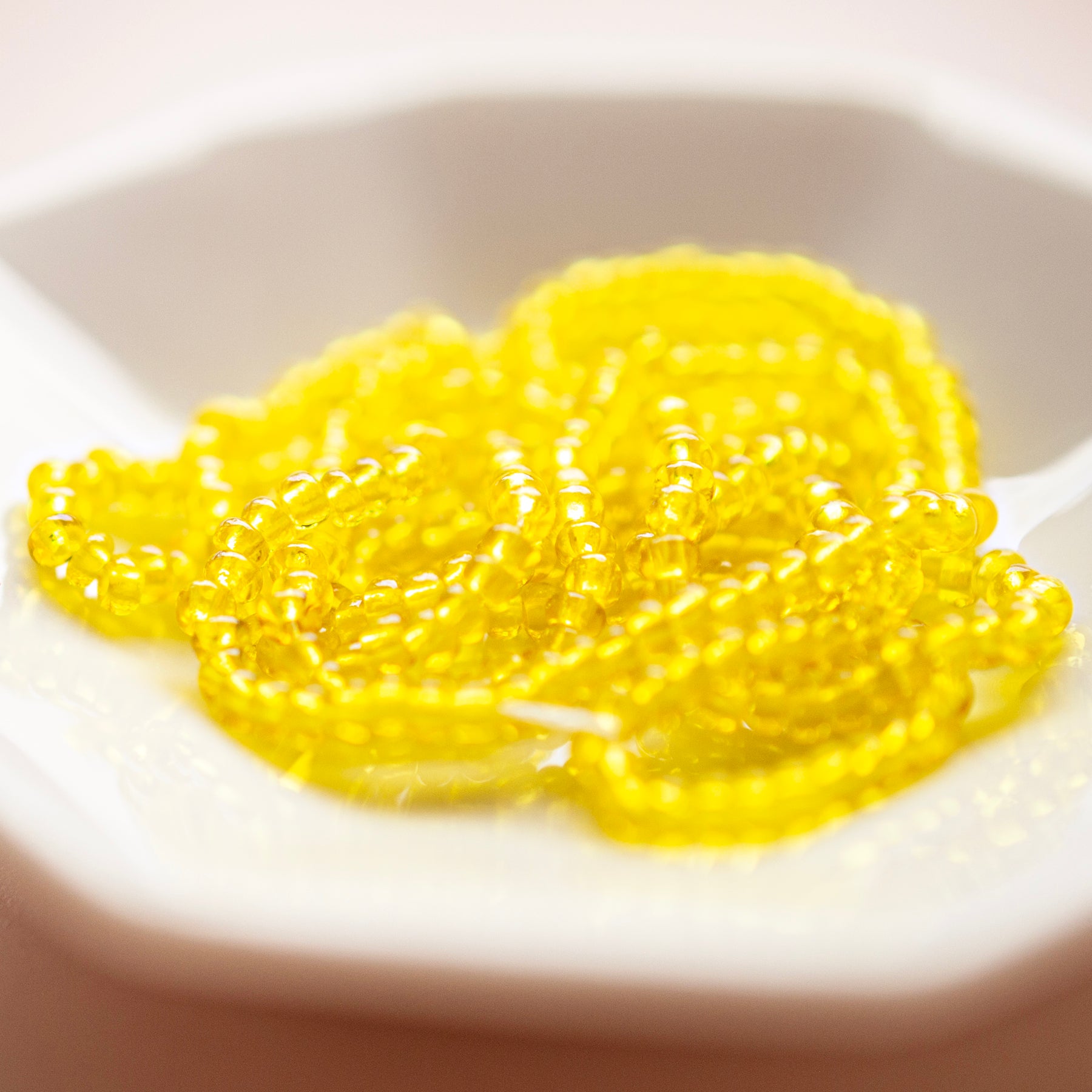 Round Seed Beads 10/0 Citrine