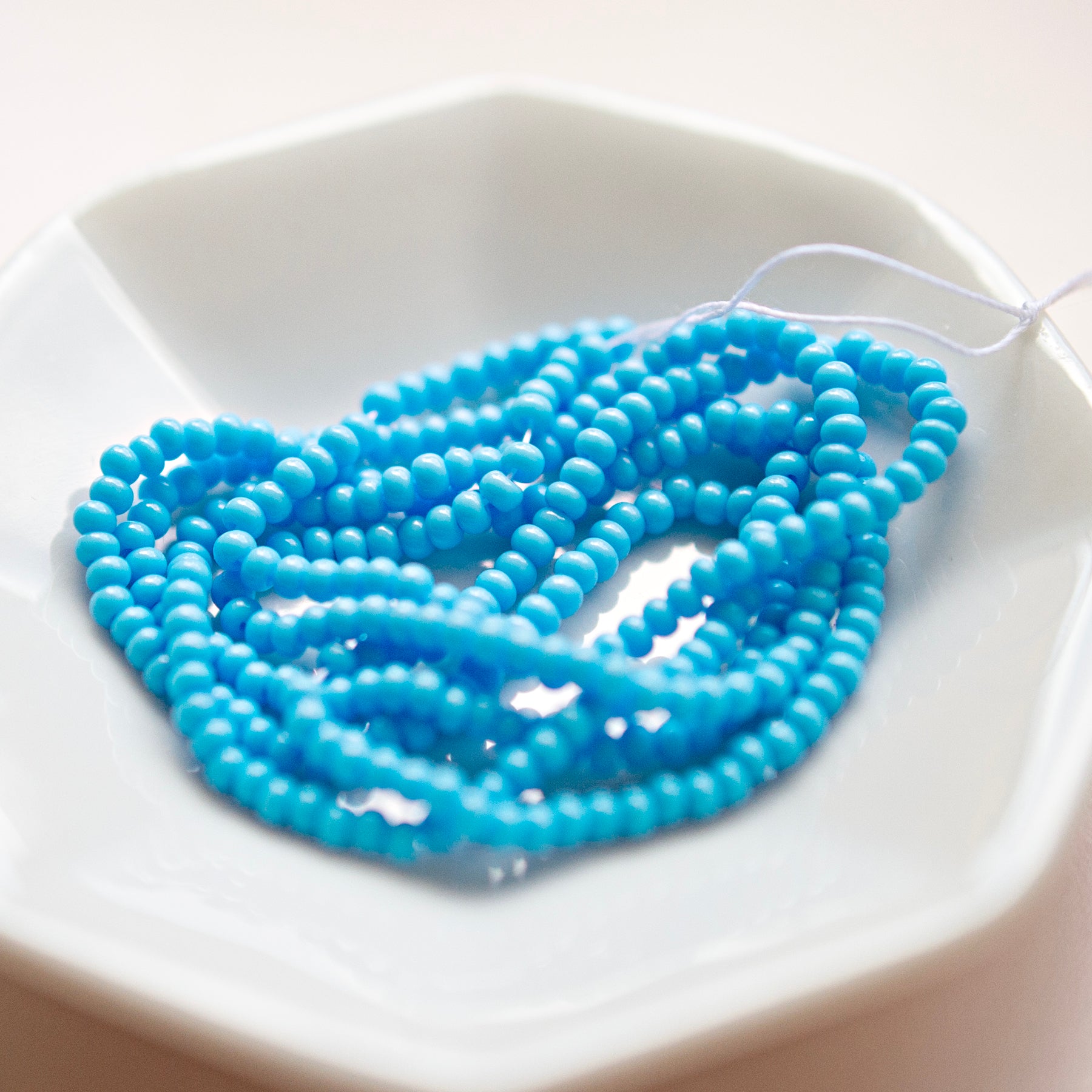 Round Seed Beads 10/0 Blue