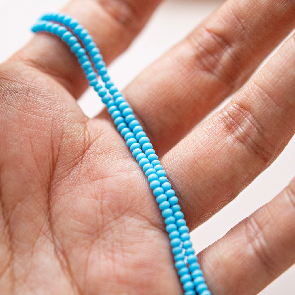Round Seed Beads 10/0 Blue