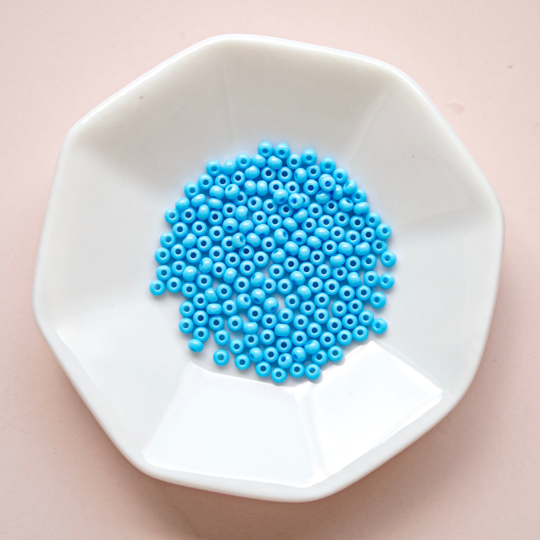 Round Seed Beads 10/0 Blue