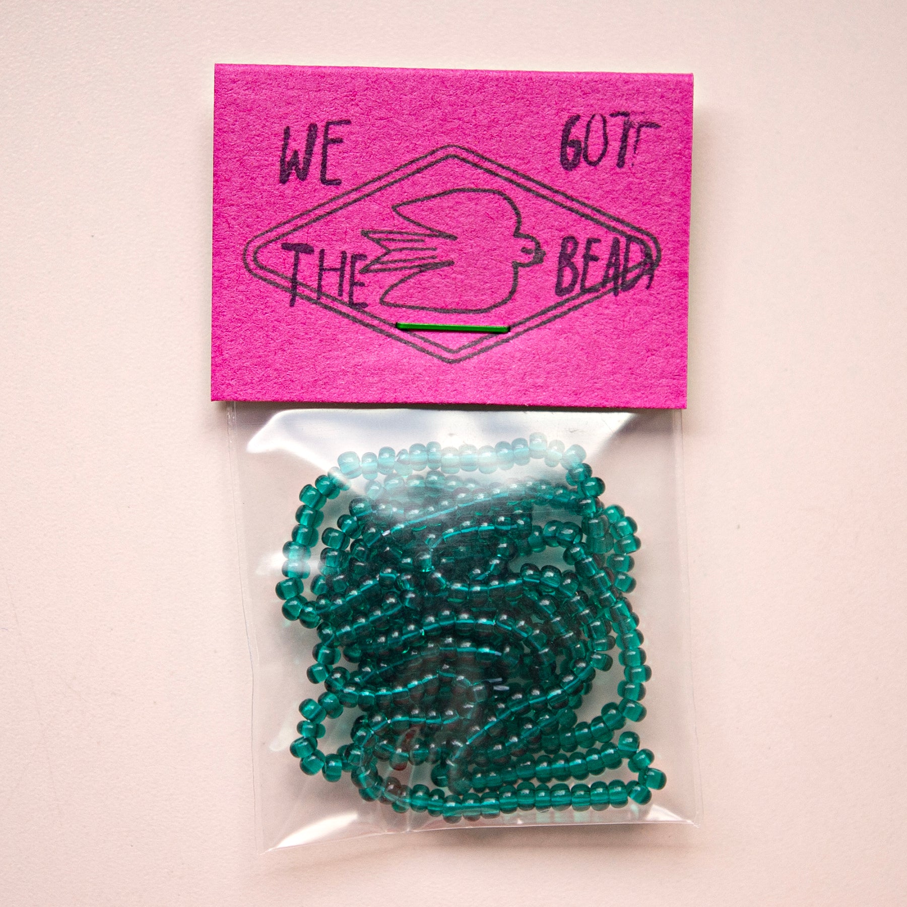 Round Seed Beads 10/0 Teal