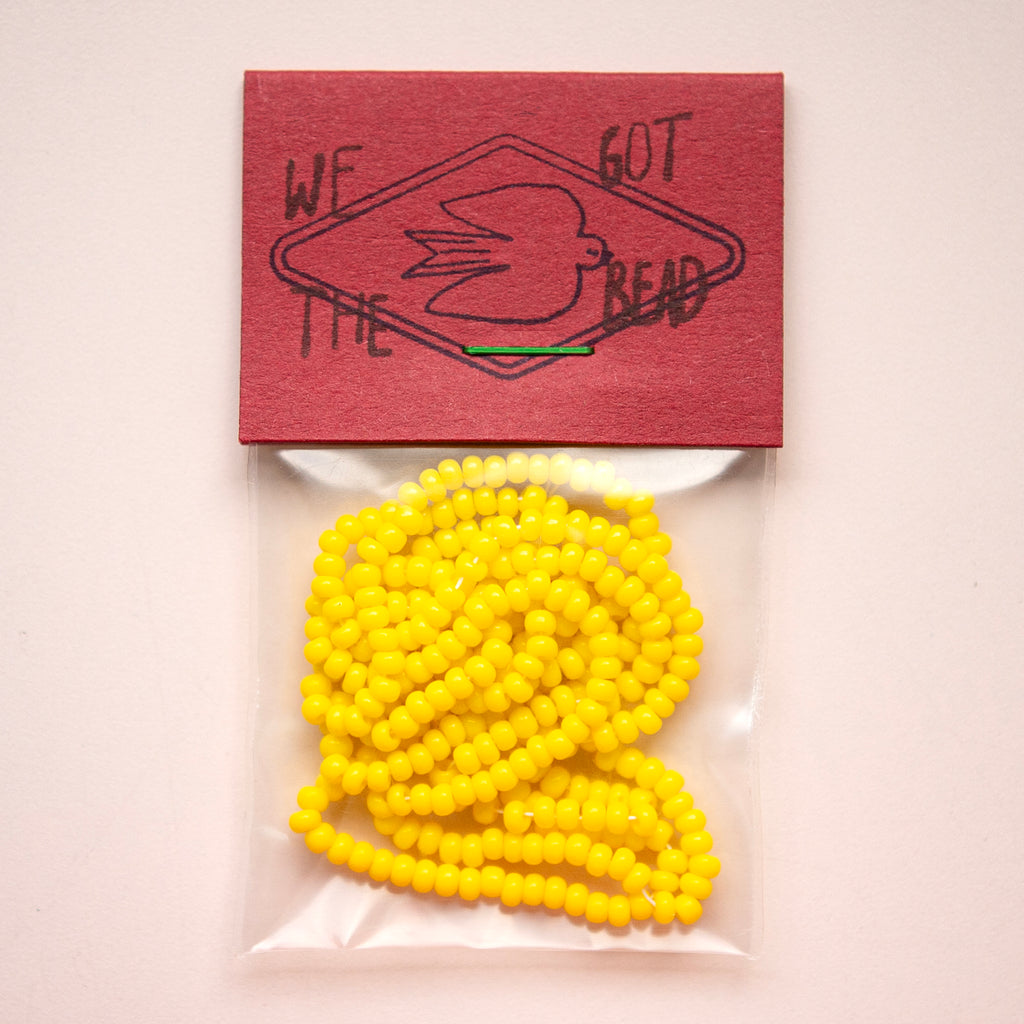 Round Seed Beads 10/0 Yellow