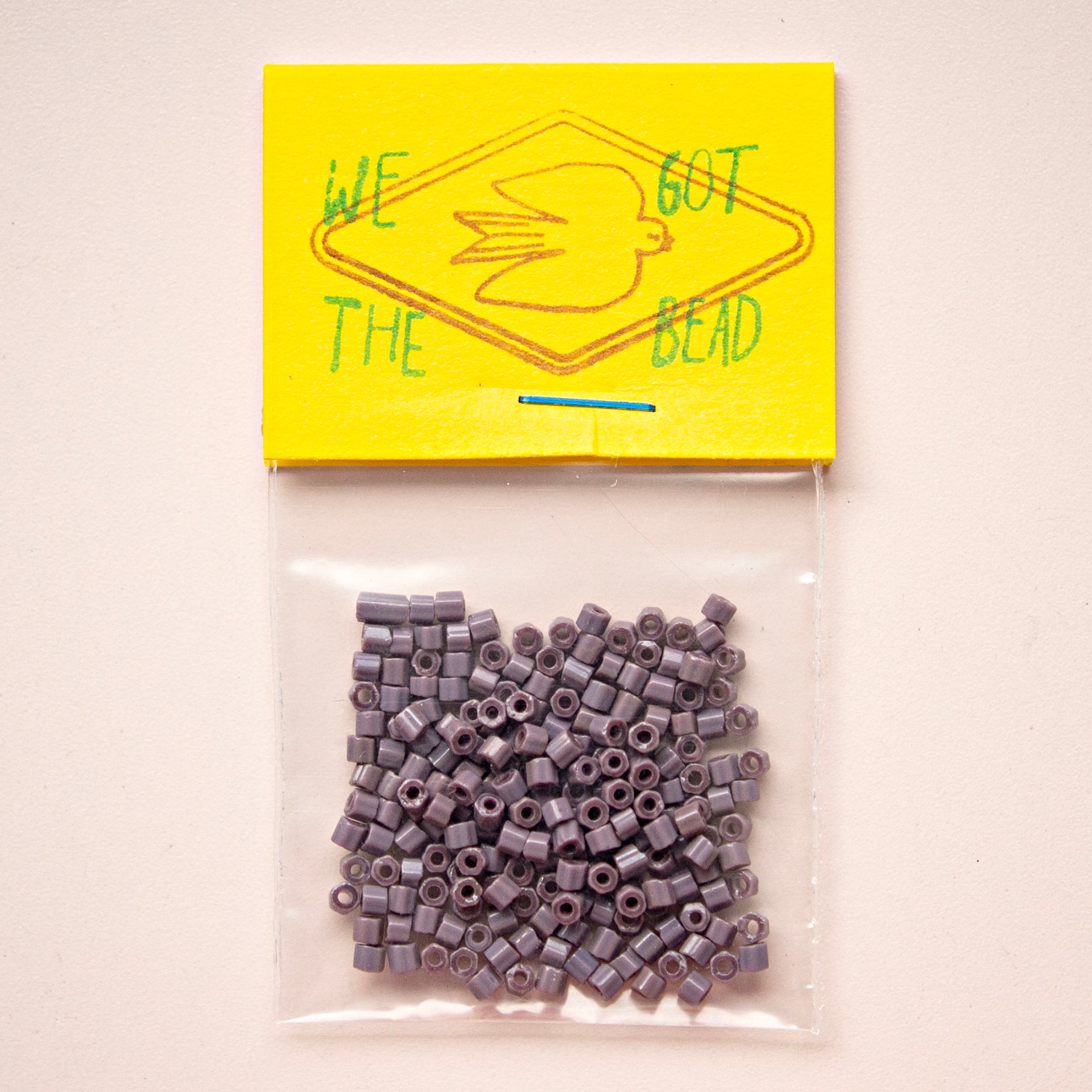 Faceted Seed Bead Purple