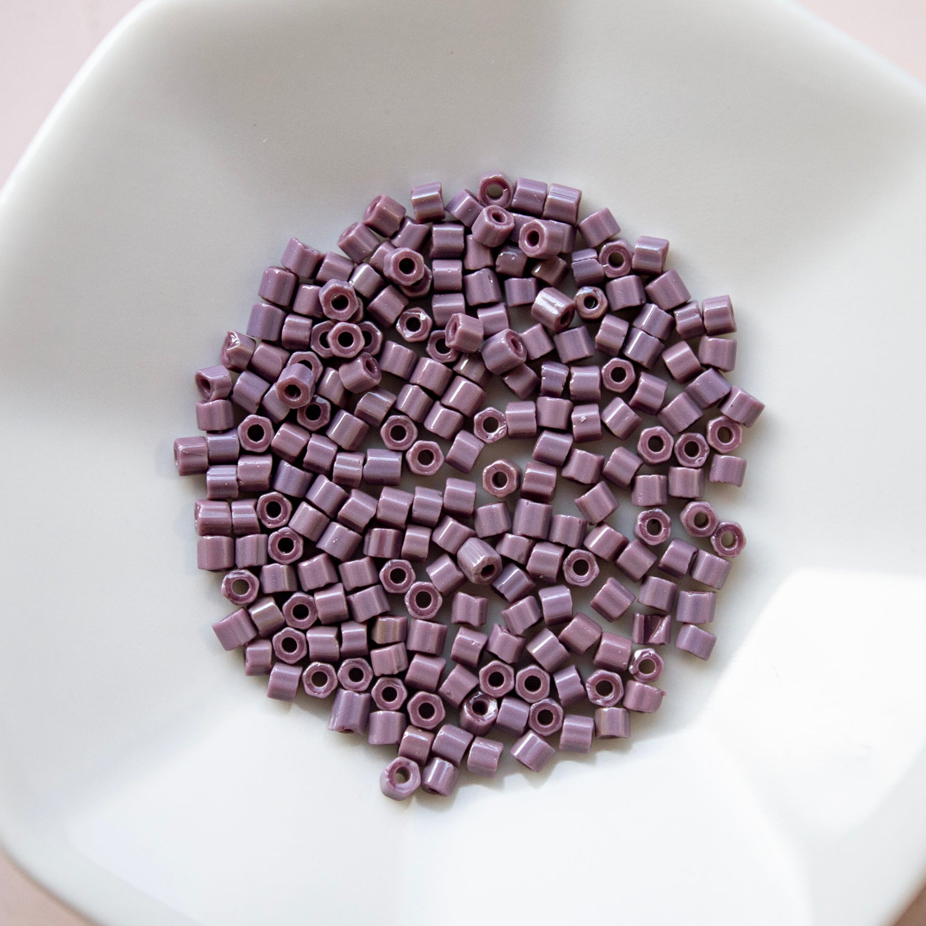 Faceted Seed Bead Purple
