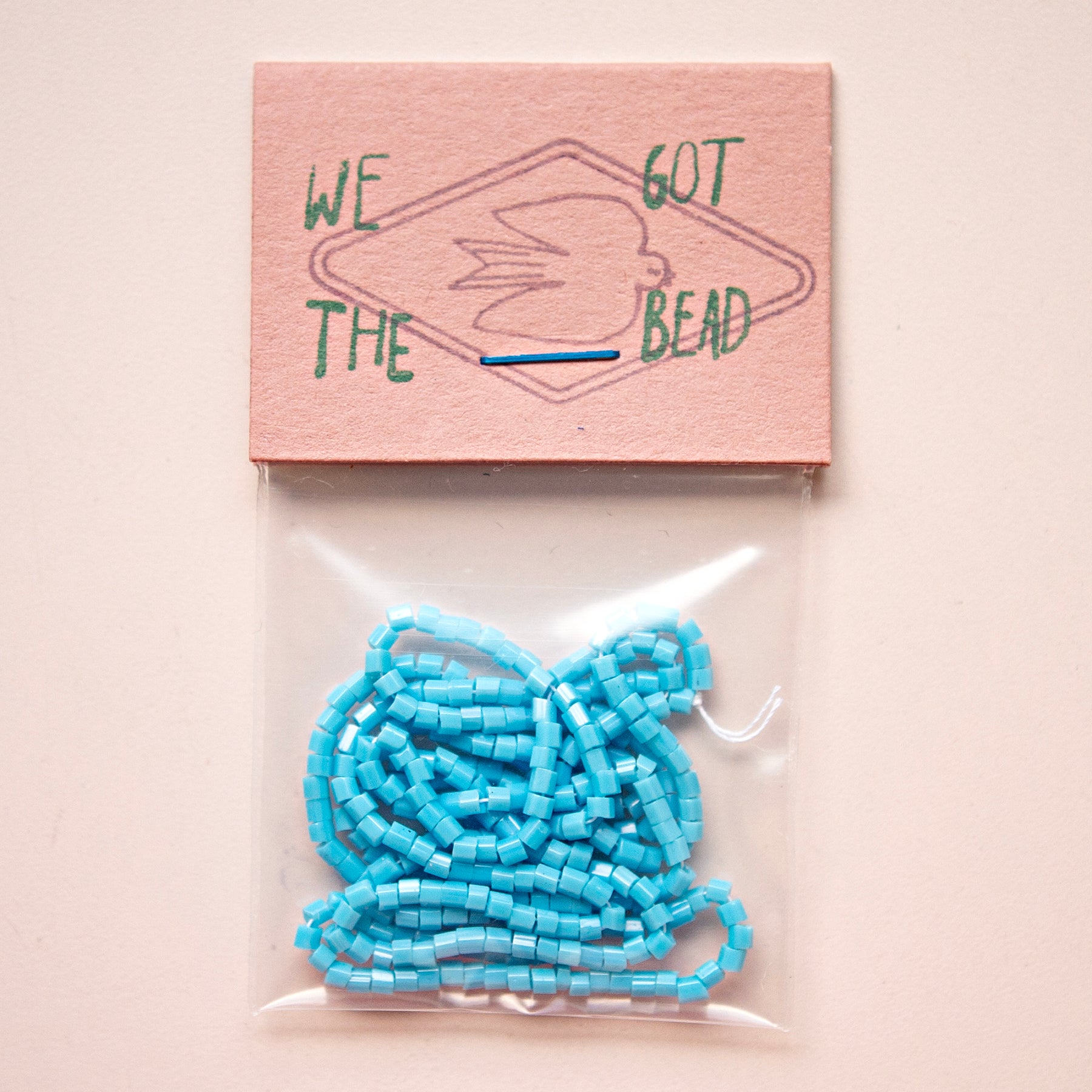 Faceted Seed Beads Turquoise