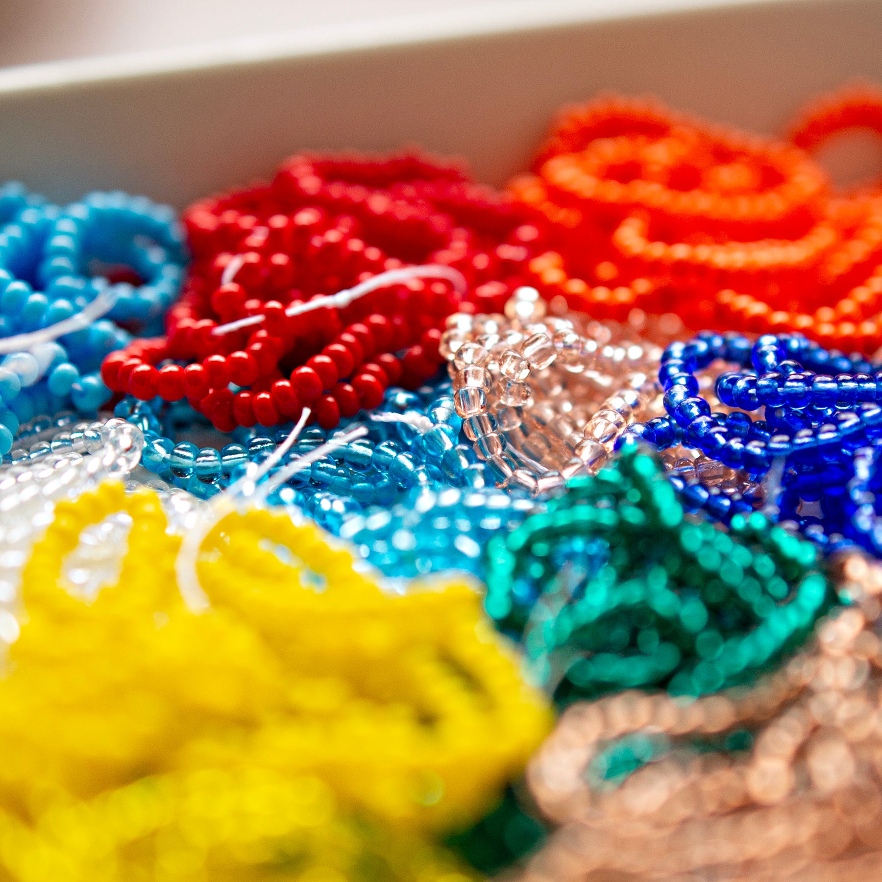 Round Seed Beads 10/0 Rosaline